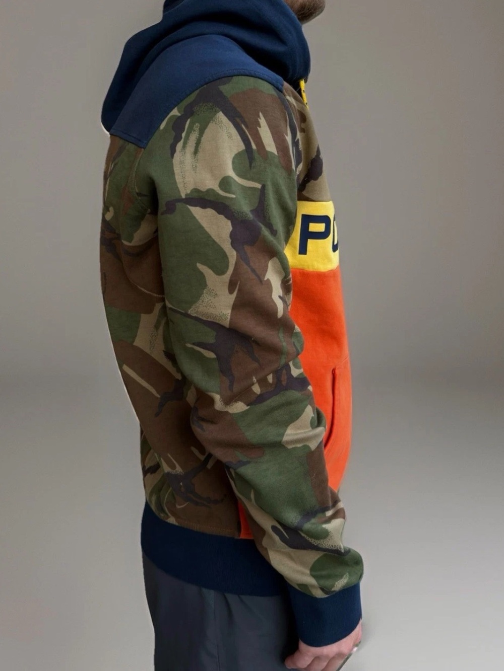 RL67 Ralph Lauren POLO COUNTRY Terrain HOODIE Mens XXL TTG Jacket CAMO Zipper EX - Picture 11 of 11